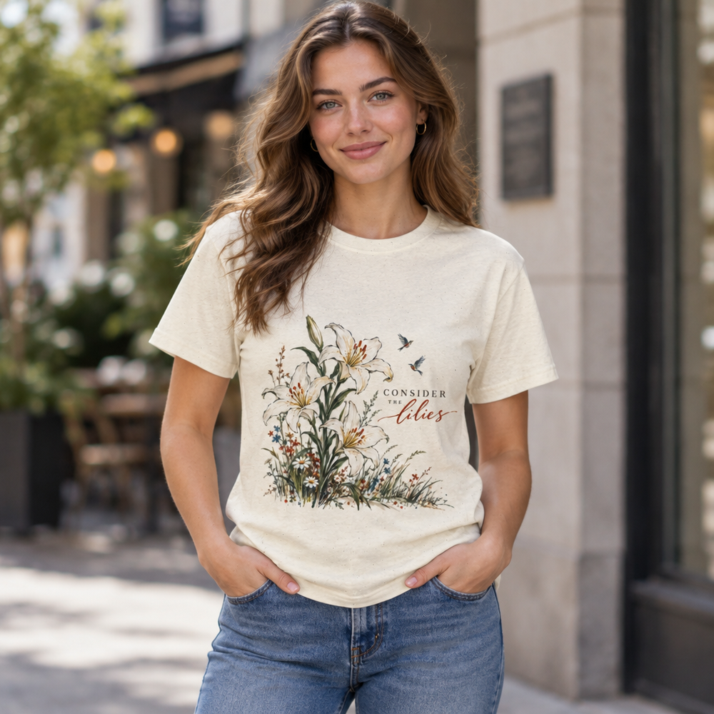 Consider the Lilies — Tee