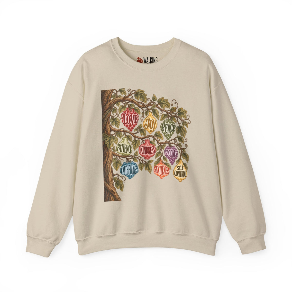 Sand vine and branches sweatshirt