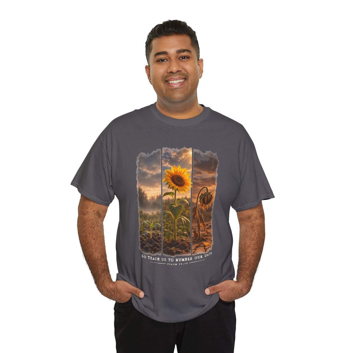 Number Our Days — Sunflower | Tee