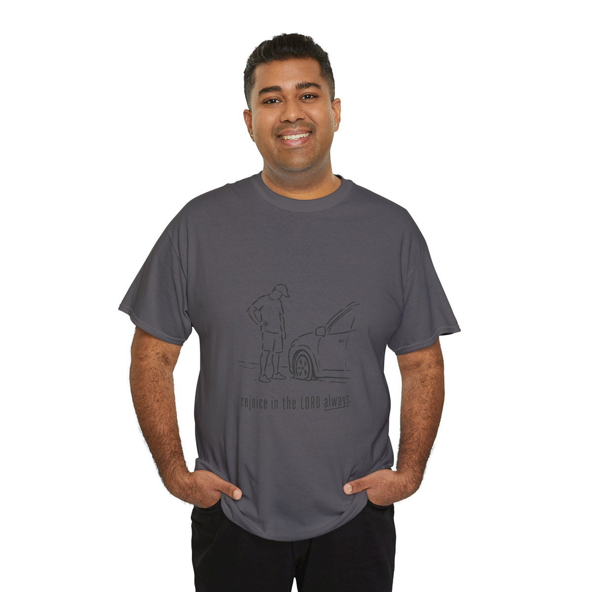 Rejoice — Flat Tire | Tee