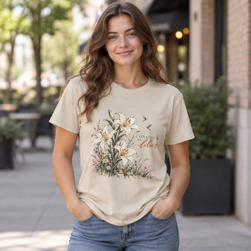 Consider the Lilies — Tee