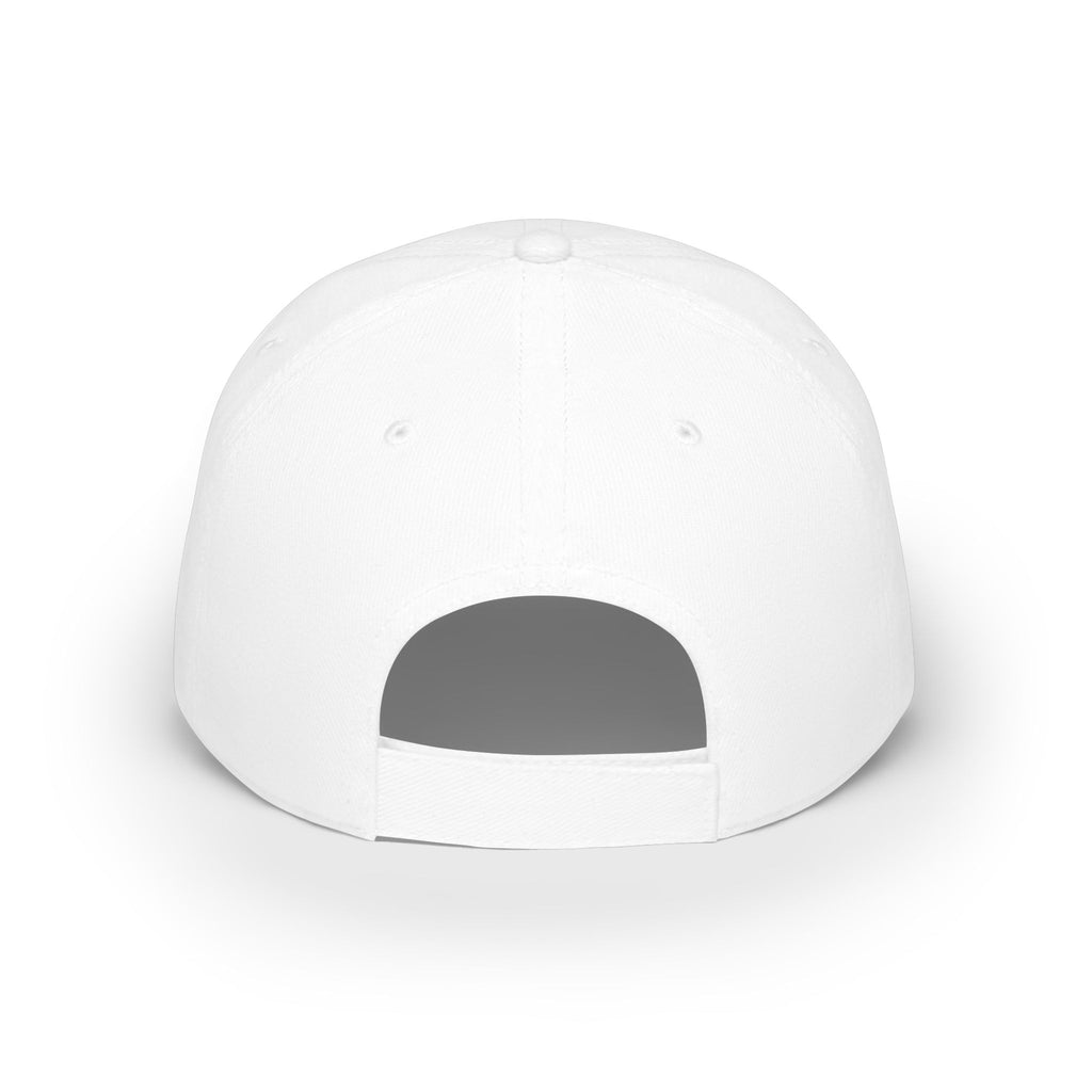 Low Profile Baseball Cap - Red Baby Footprint "I Carry Your Heart" Memorial Hat