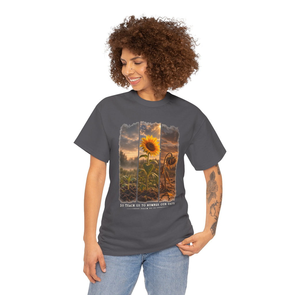 Number Our Days — Sunflower | Tee